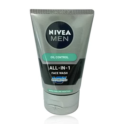 Nivea Men All-in-1  Oil Control Face Wash (100g)
