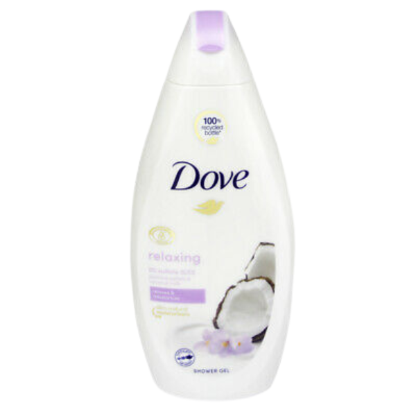 Dove Relaxing Coconut Milk and Jasmine Petal Shower Gel 500ml