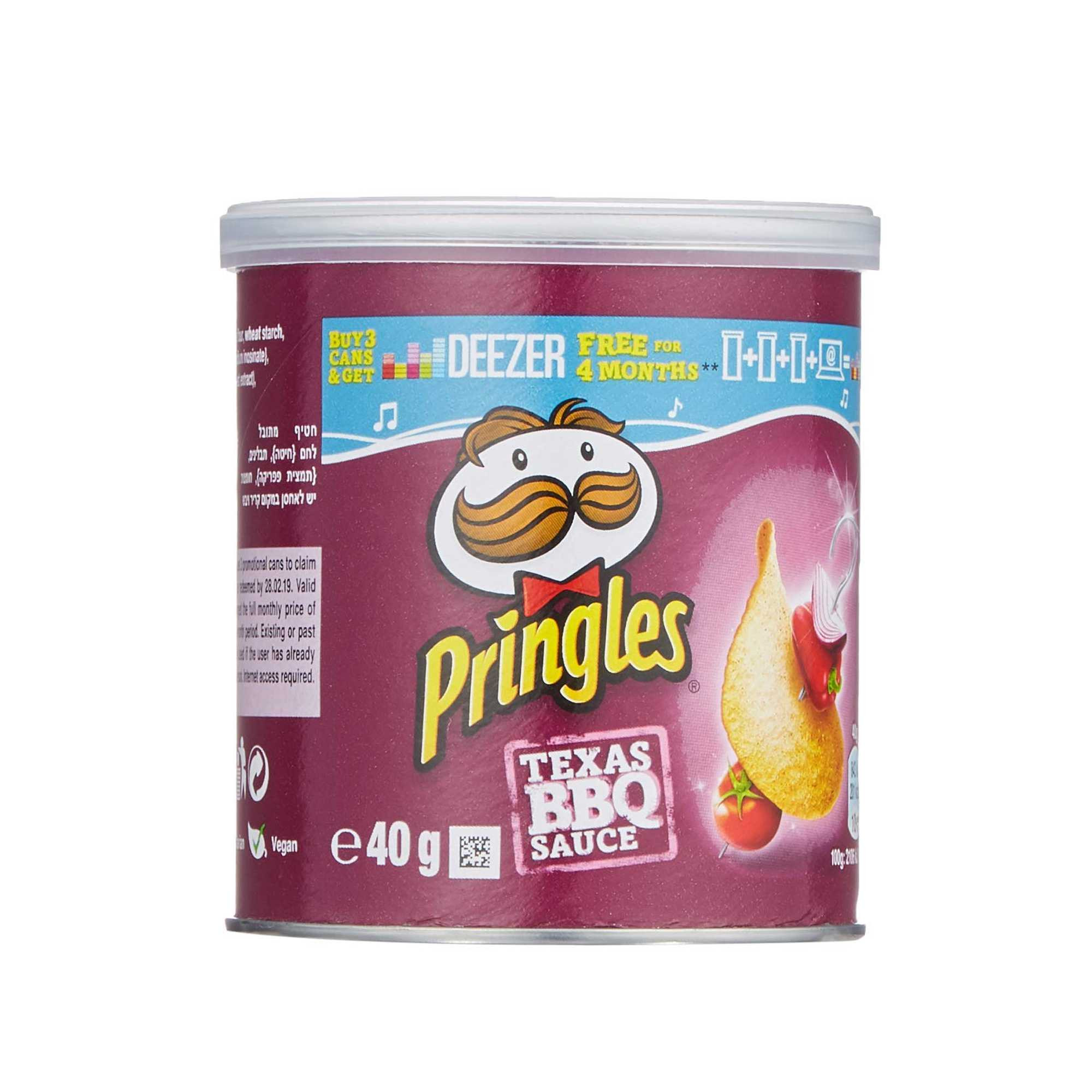 Pringles BBQ Potato Chips 40 gm