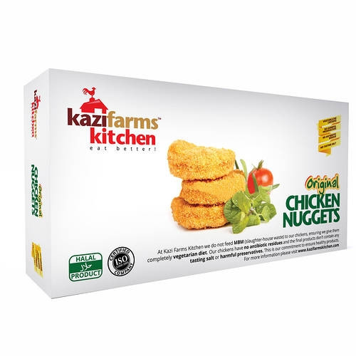 Kazi Farms Kitchen Chicken Nuggets Original 250gm