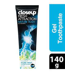 Close Up Lemon Essence Sea Salt 140gm