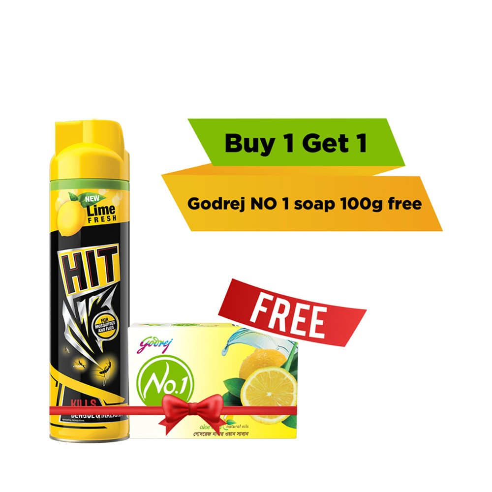 HIT MOSQUITO AEROSOL LIME 400ML