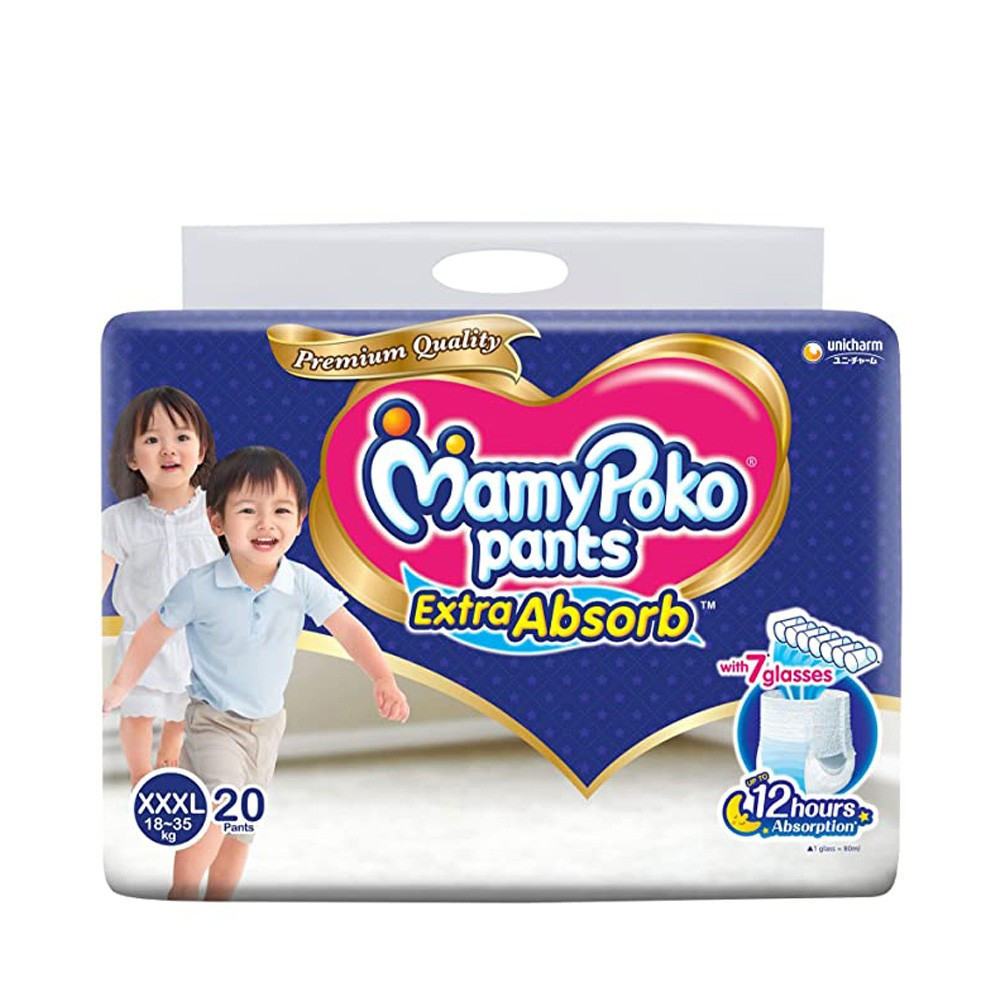MamyPoko Pants Diaper Pant XXXL 18-35 kg 20pcs