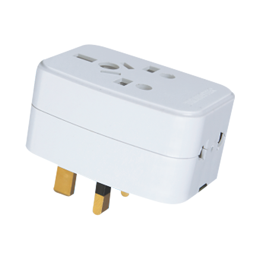 Transtec 3 Pin Travel Adapter (13 AMP)