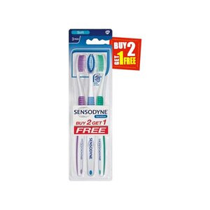 Sensodyne Tooth Brush Family Pack (Buy 2 Get 1)