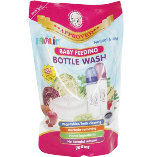 Farlin Baby Bottle Wash 700ml Refill