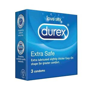 G5 Durex Extra Safe Love Sex (56 mm) Condoms 3 pcs