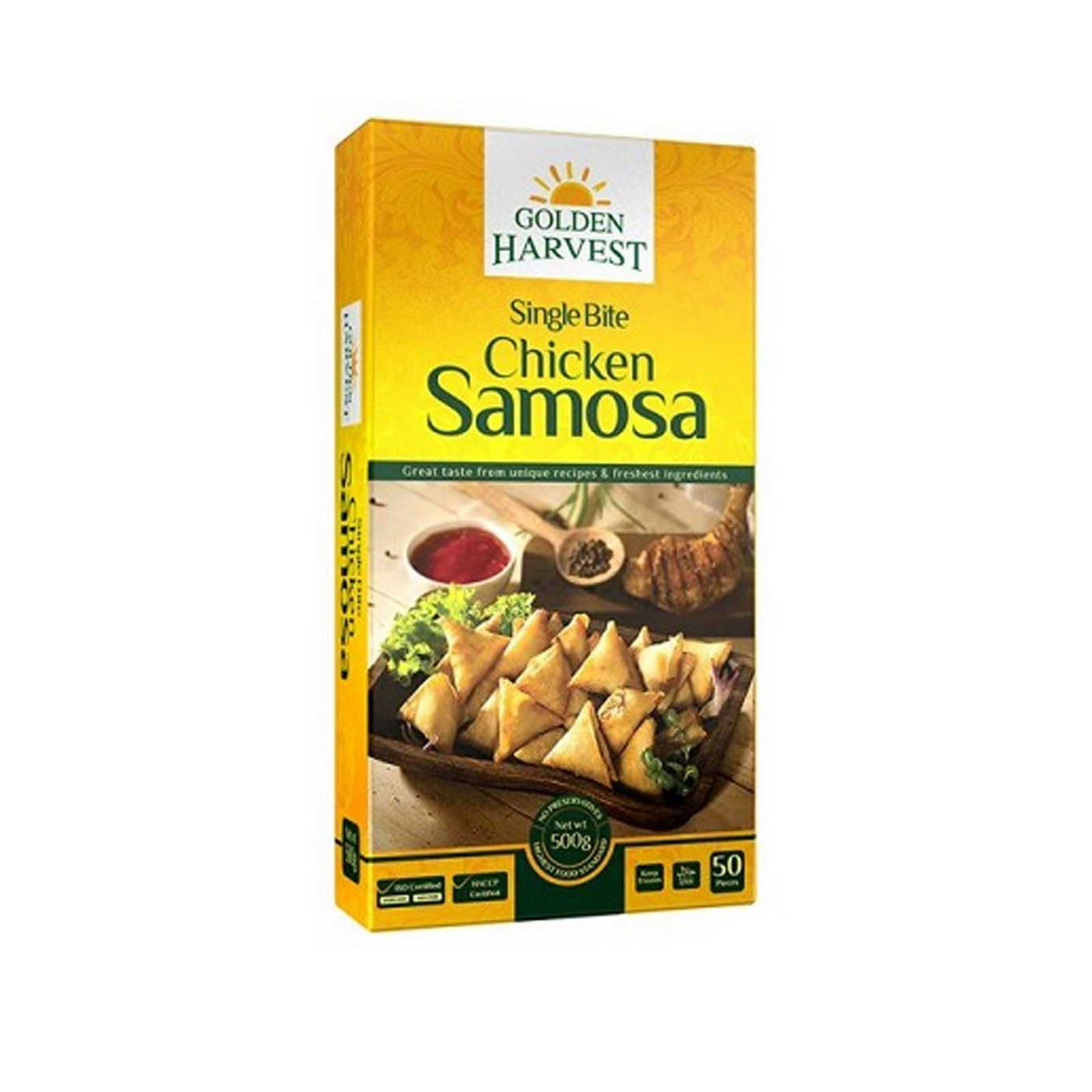Golden Harvest Chicken Samosa 250 gm 25 pcs