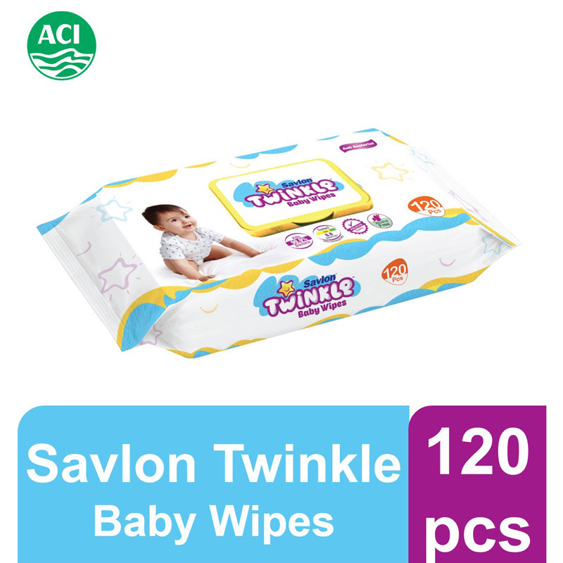 Twinkle Baby Wipes Pouch 120 pcs